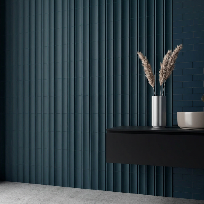 Vibe Out Naval Matt 65x200mm Wall Tile (0.50m2 box) - image 4