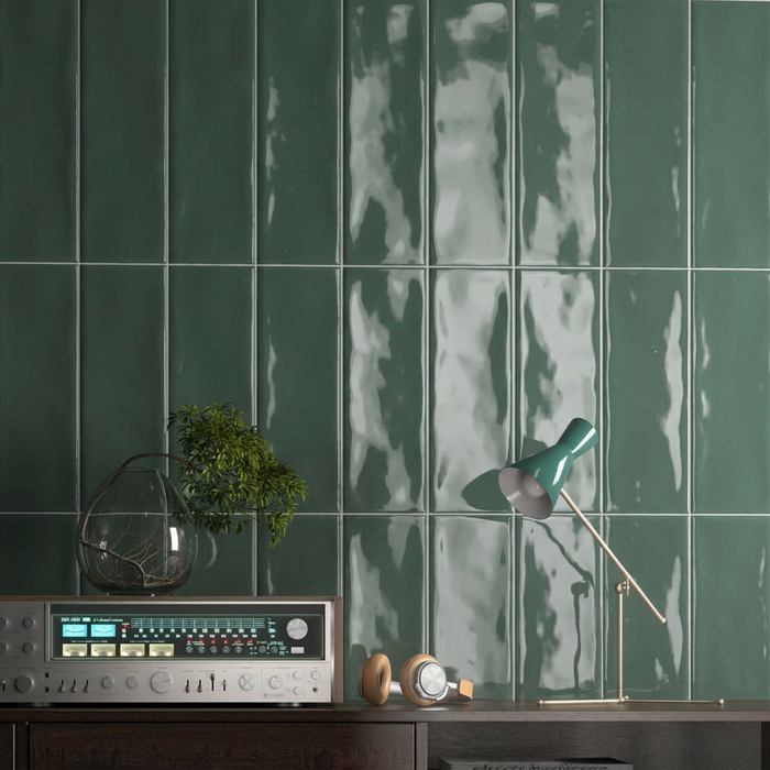 Vibe Out Newport Green Gloss 65x200mm Wall Tile (0.50m2 box) - image 4