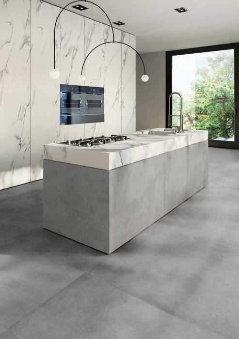 Parker Grey 600x600mm Matte Floor/Wall Tile (1.44m2 per box)