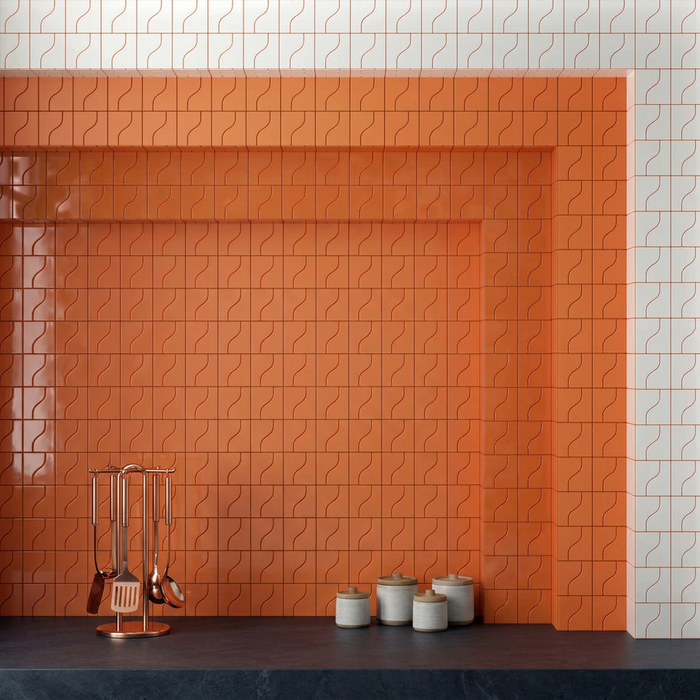 Curve Sunset Gloss 83x120mm Mosaic Wall Tile (.48m2 box) - image 5