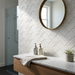 Dust Ice Subway 50x200 Chevron Textured Wall Tile (0.44m2 box) - image 5
