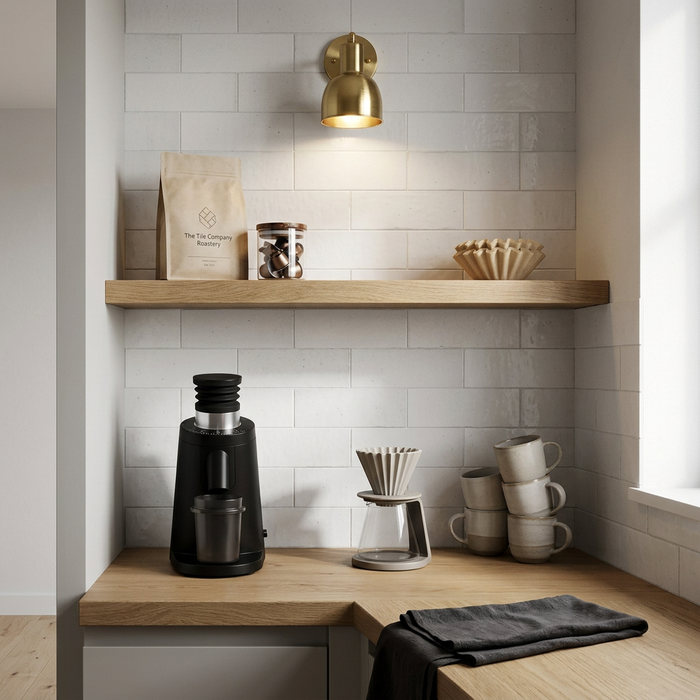 Kalma White Matt Wall Tile 60x186mm (0.424m2 box) - image 5