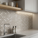 Kone Silver Mosaic Brick 304x304mm Floor Tile (0.92m2 box) - image 5