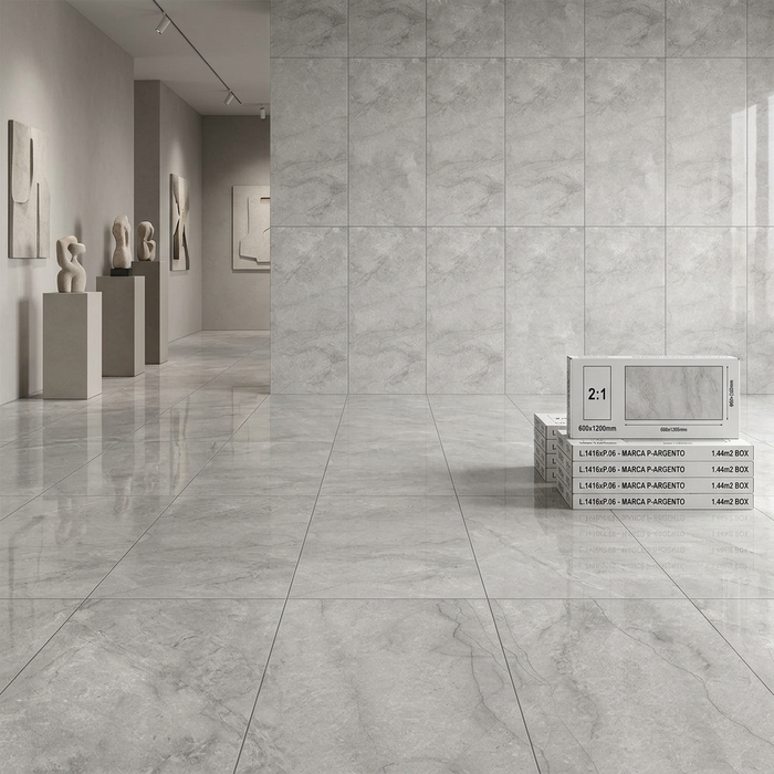 La Marca Paradiso Argento 600x1200mm Polished Floor/Wall Tile (1.44m2 box) - image 5