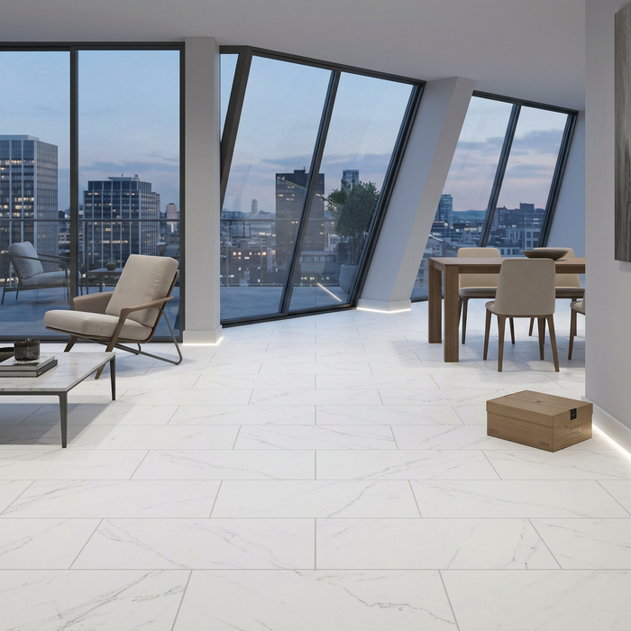 Marvel Calacatta Extra 300x600mm Matte Finish Floor Tile (1.26m2 box) - image 5
