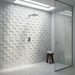 Marvel Calacatta Mosaic 300x300mm 3D Finish Wall Tile (0.54m2 box) - image 5