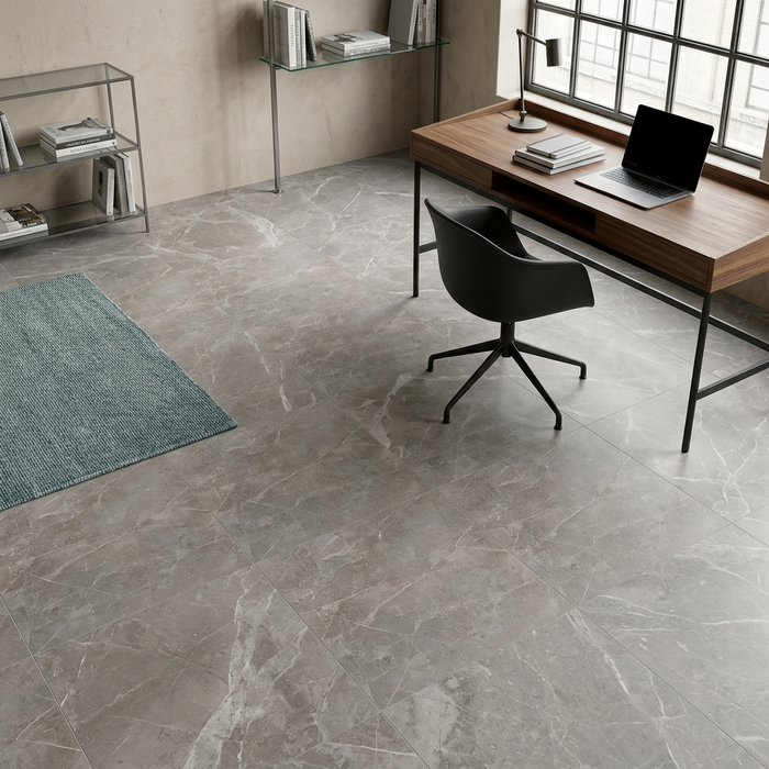 Marvel Pro Grey Fleury 600x600mm Matte Finish Floor Tile (1.08m2 box) - image 5