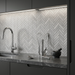 Marvel Stone Bardiglio Grey Herringbone 305x300mm Wall Tile (0.54m2 box) - image 5