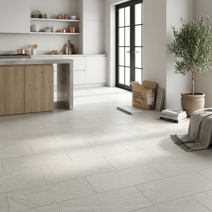 Marvel Stone Clauzetto White 300x600mm Matte Finish Floor Tile (1.26m2 box) - image 5