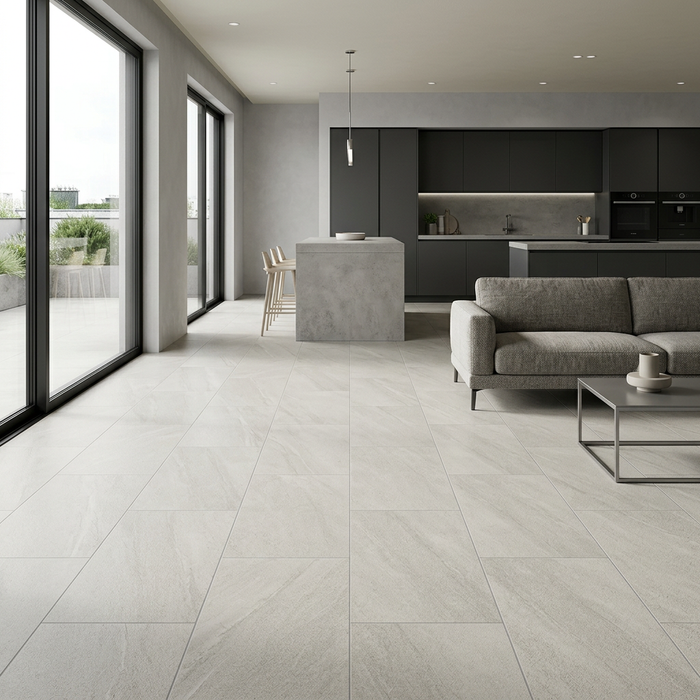 Marvel Stone Clauzetto White 450x900mm Matte Finish Floor Tile (1.215m2 box) - image 5