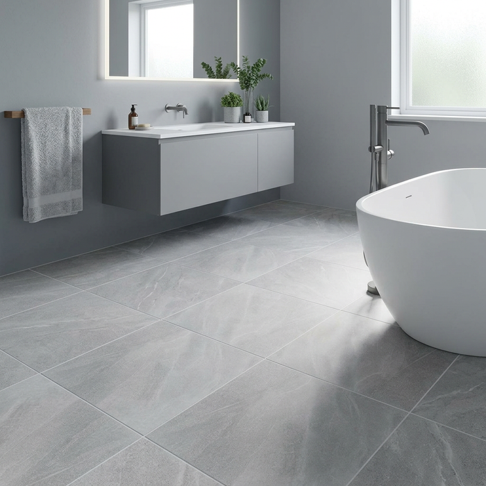 Poetry Stone Piase Ash Matte 600x600mm Floor Tile (1.08m2 per box) - image 5