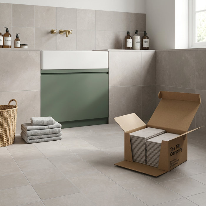 Story Grey 150x150mm Matt Wall/Floor Tile (0.585m2 box) - image 5