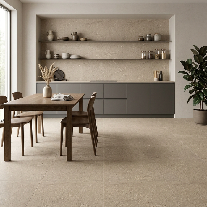 Victoria Beige 600x600mm Matte Floor/Wall Tile (1.08m2 per box) - image 5