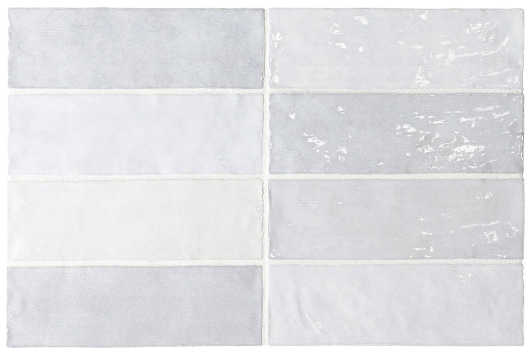 La Riviera Lavanda Blue Gloss Wall Tile 65x200mm (0.50m2 box)