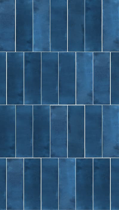 Small Navy 51x161mm Gloss Wall Tile (0.54m2 box)