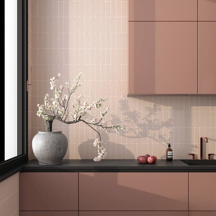 Kalma Rose Matt Wall Tile 60x186mm (0.424m2 box)