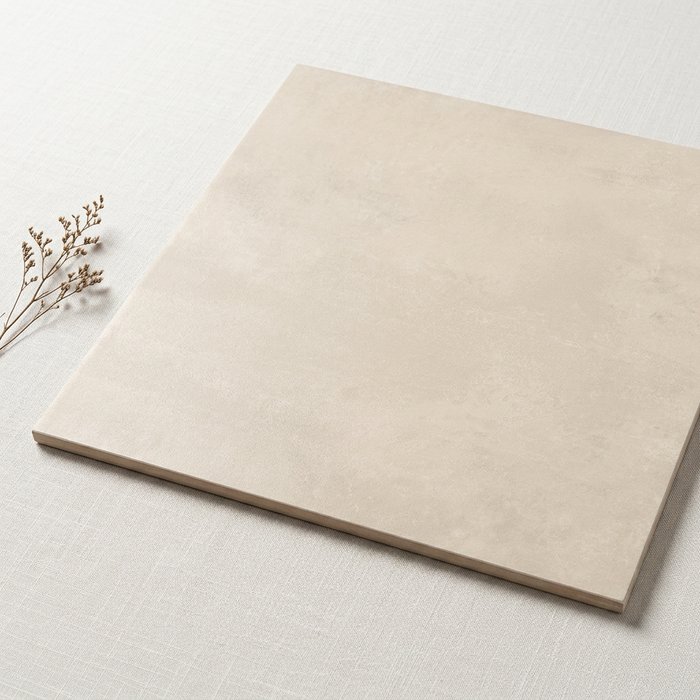 Boost Pro Ivory 600x600mm Matte Floor Tile — hero product shot