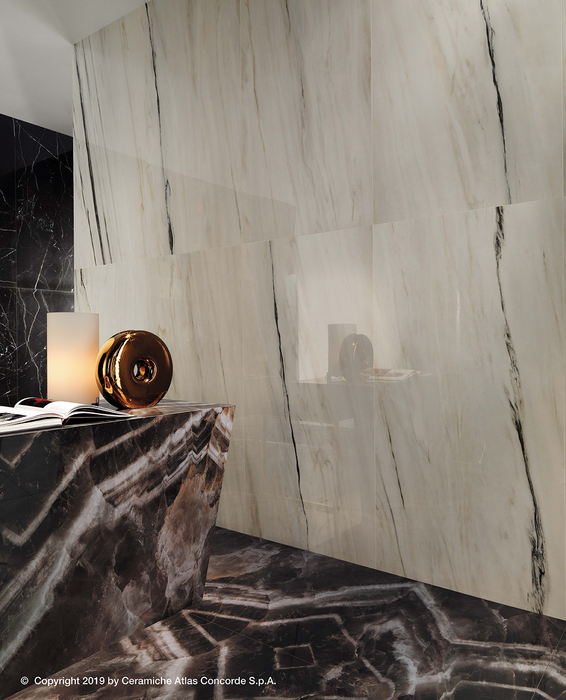 Marvel Dream Bianco Fantastico 600x600mm Polished Finish Floor Tile (1.08m2 box)