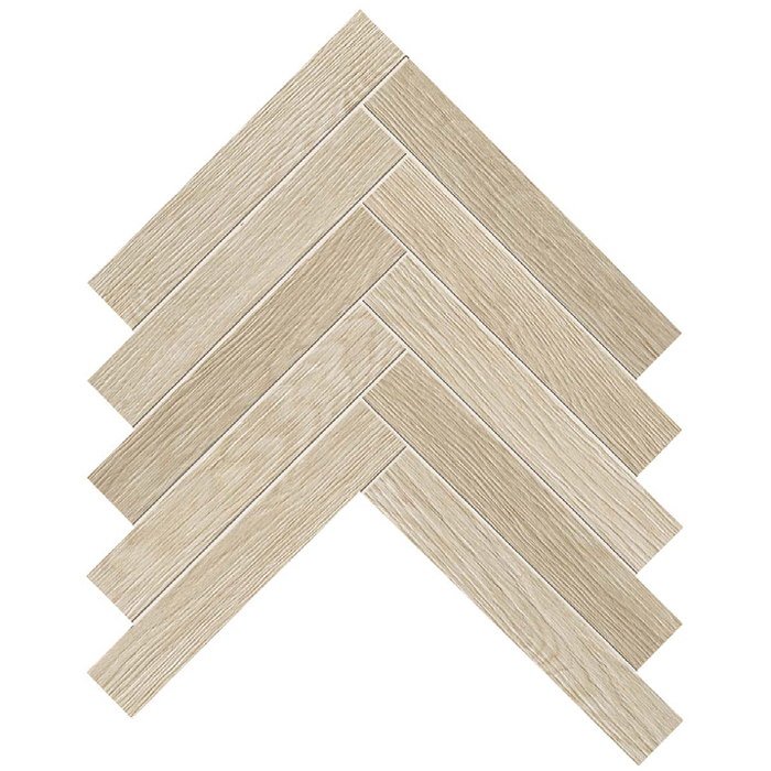 Arbor Almond Herringbone 362x412mm Matte Finish Floor Tile (0.59m2 box)