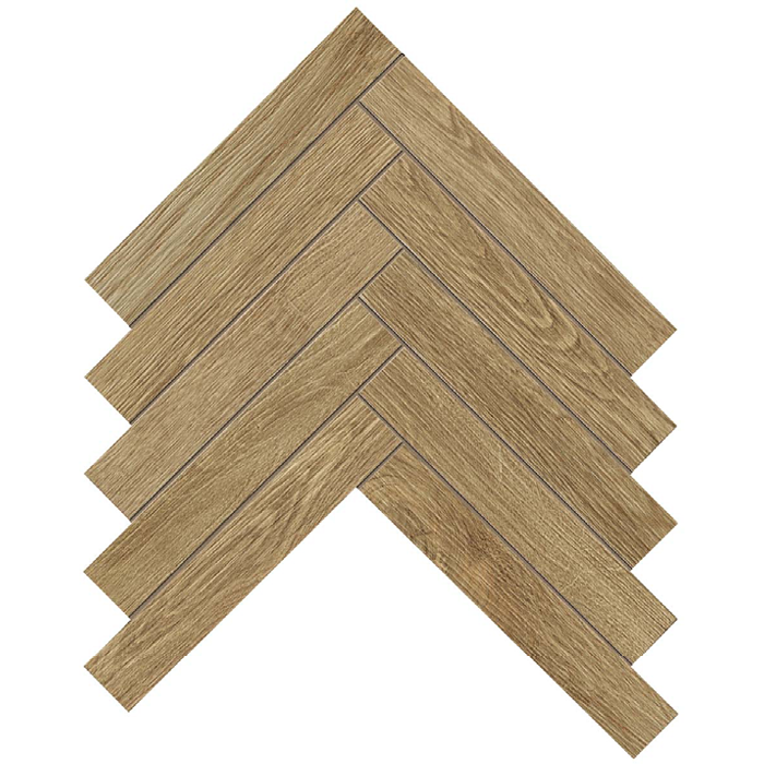 Arbor Natural Herringbone 362x412mm Matte Finish Floor Tile (0.59m2 box)