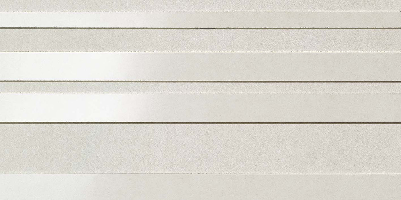 Arkshade White Mosaic Linea 300x600mm 3D Finish Wall Tile (0.72m2 box)