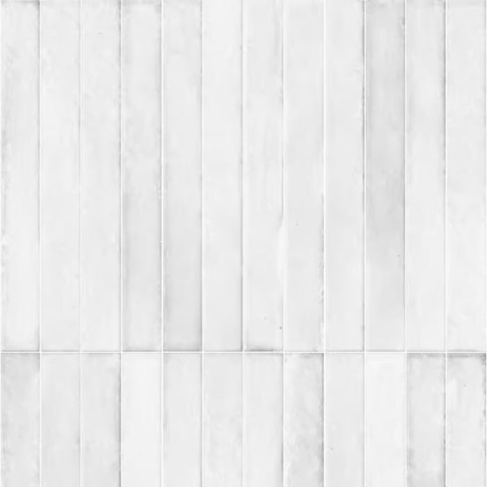 Broadway White Matt 50x450mm Wall Tile  (0.99 m2 per box)