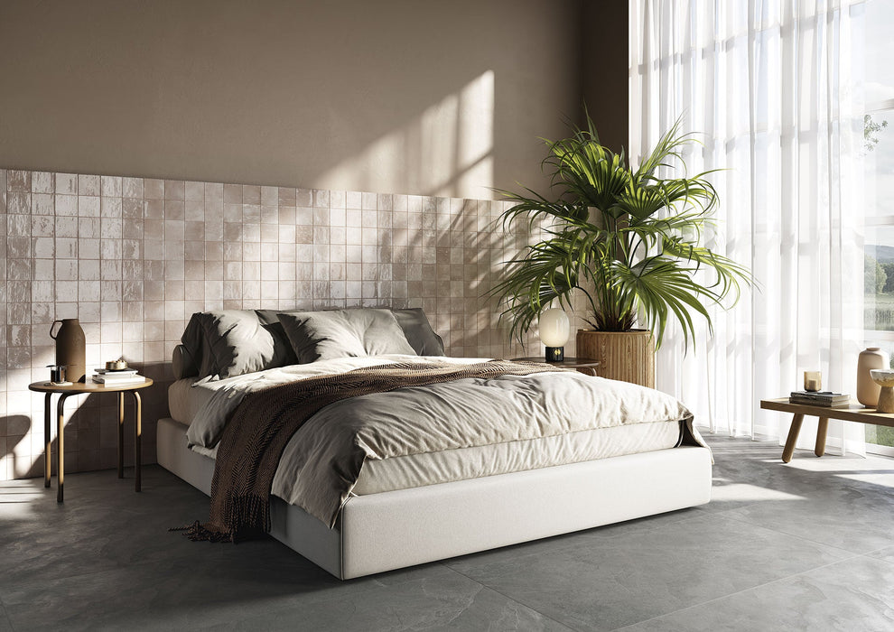 Clay Bouquet 100x100mm Gloss Finish Wall Tile (0.68m2 box)