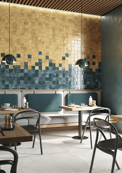 Clay Ocean 100x100mm Gloss Finish Wall Tile (0.68m2 box)