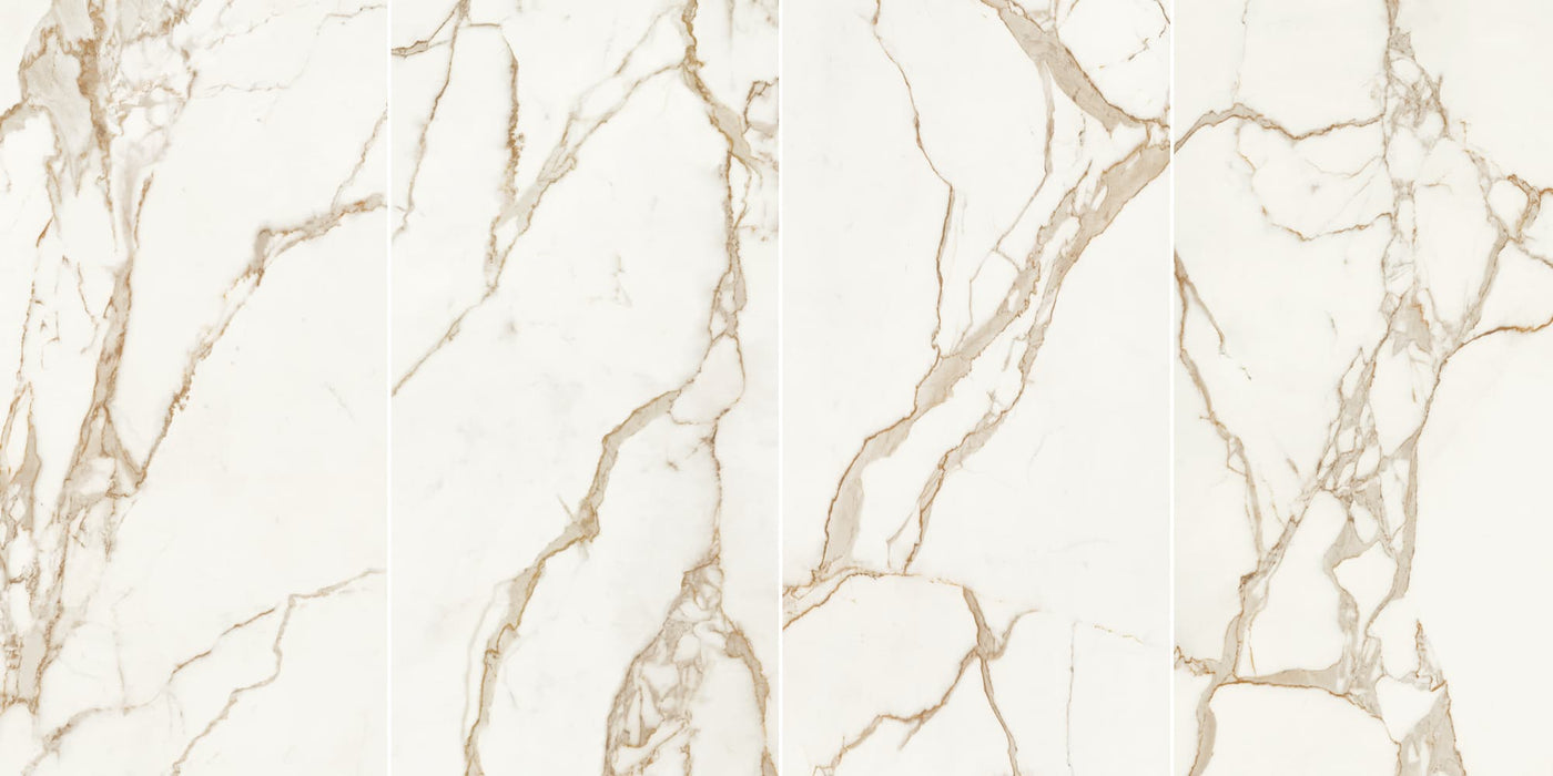 Calacatta Oro 1200x2800mm Lappato Floor/Wall Tile (3.36m2 per box)