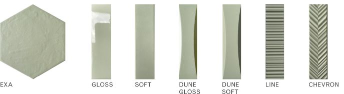 Dust Sage Hexagon 200x175 Matt Finish Wall/Floor Tile (0.71m2 box)