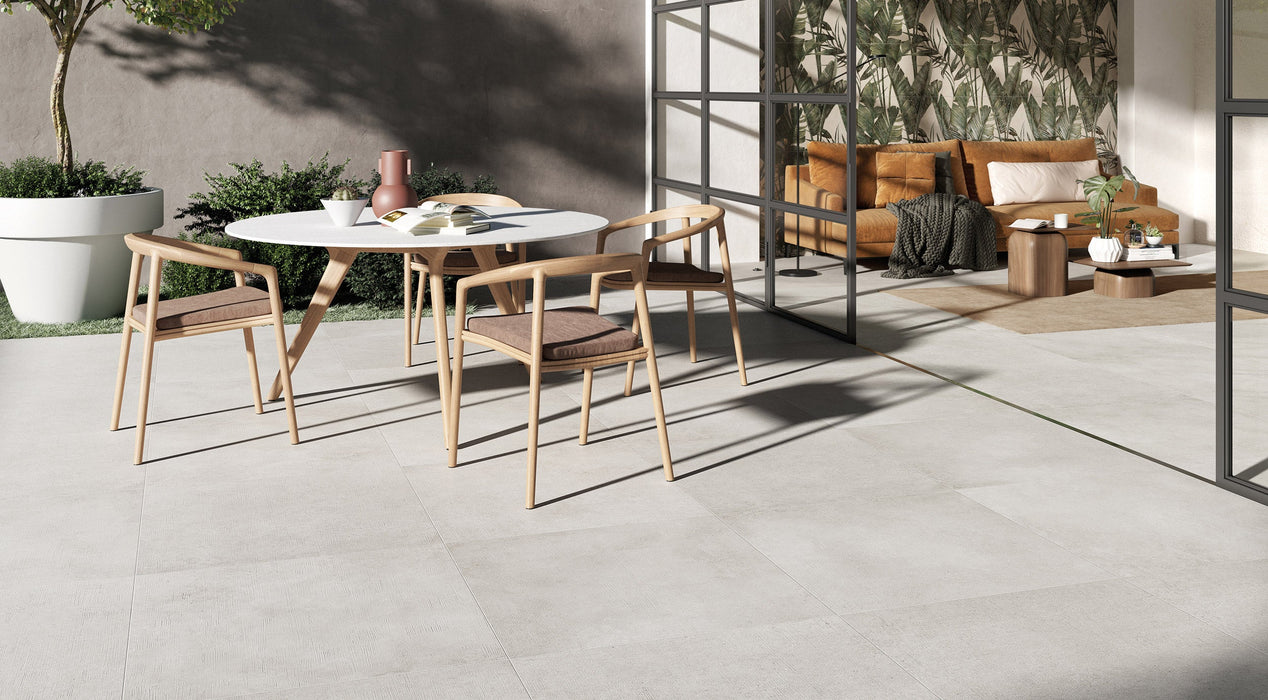 Loft White 600x600mm Matte Floor/Wall Tile (1.08m2 per box)
