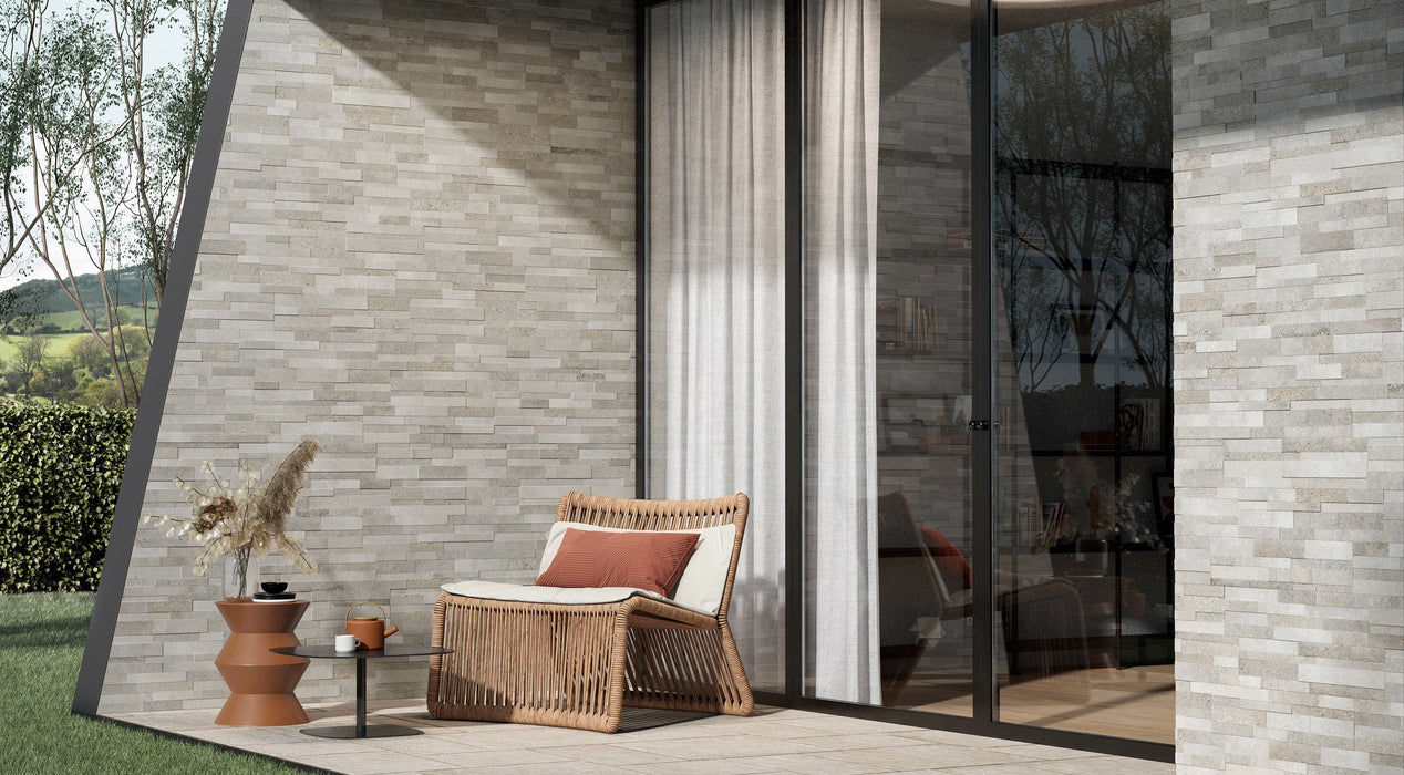 Loft 3D Light Grey 150x610mm Wall Tile (1.02m2 per box)