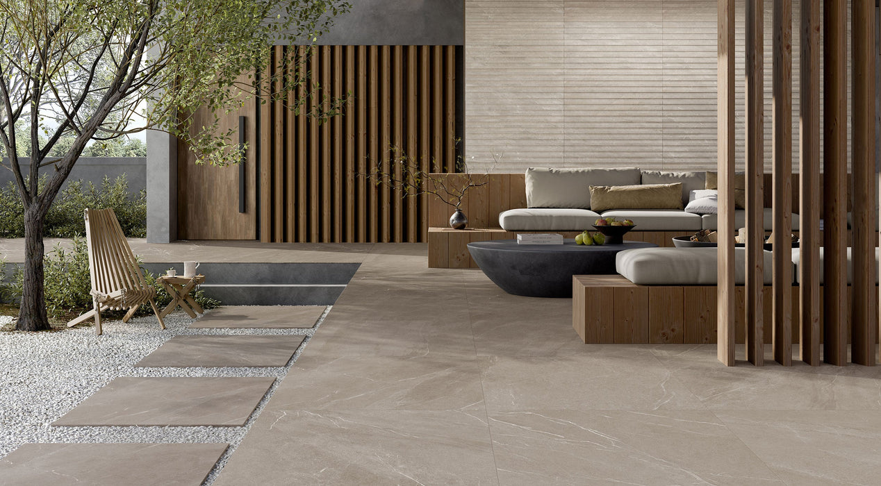 Angers Taupe 300x600mm Matte Floor/Wall Tile (1.26m2 per box)