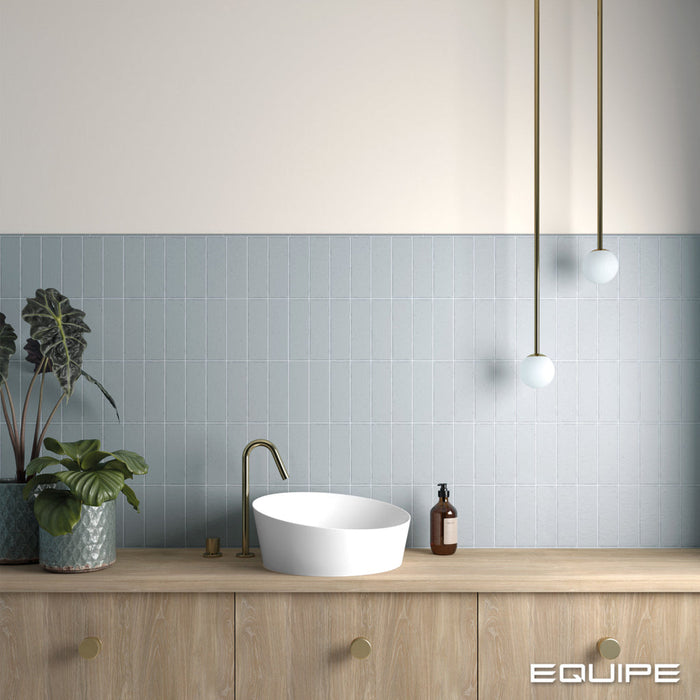 Kalma Powder Blue Matt Wall Tile 60x186mm (0.424m2 box)