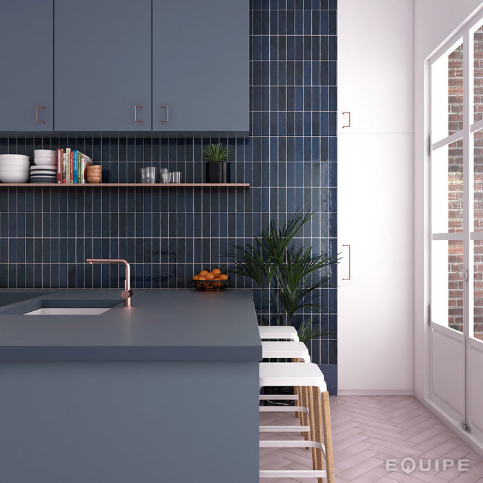 La Riviera Blue Reef Gloss Wall Tile 132x132mm (1.00m2 box)