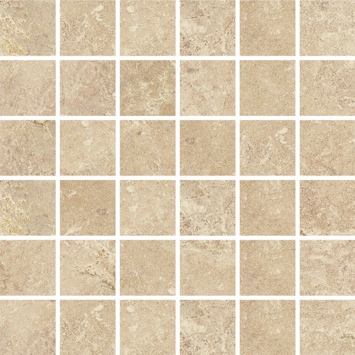 Chianca Carparo Brown 300x300mm Mosaic Tile (0.54m2 per box) 50x50mm chip
