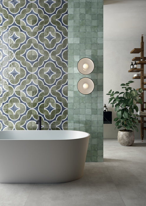 Small Sage 51x161mm Gloss Wall Tile (0.54m2 box)