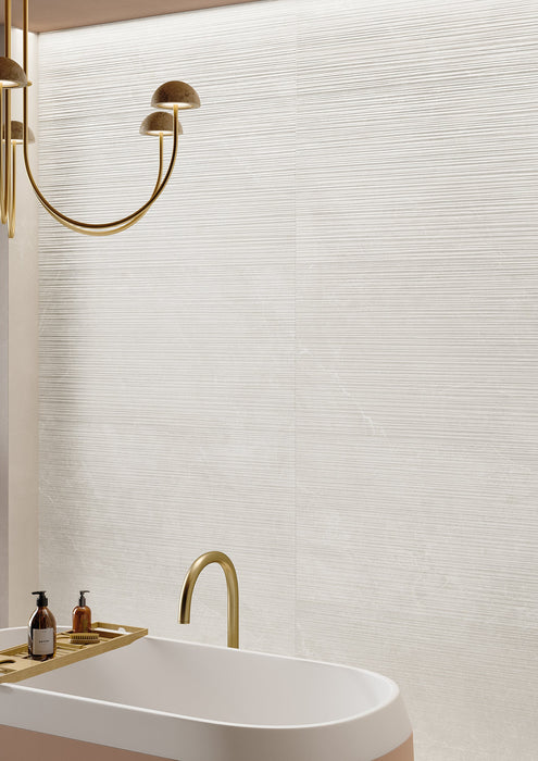 Noble Stone White 300x600mm Matt Floor/Wall Tile (1.26m2 per box)