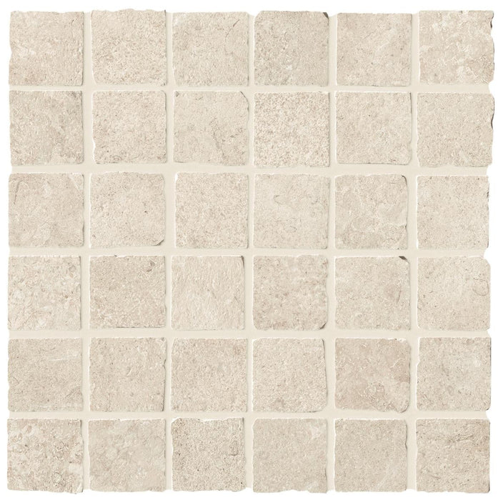 Lims Ivory 300x300mm Mosaico Tumbled Matte Finish Floor Tile (0.9m2 box)