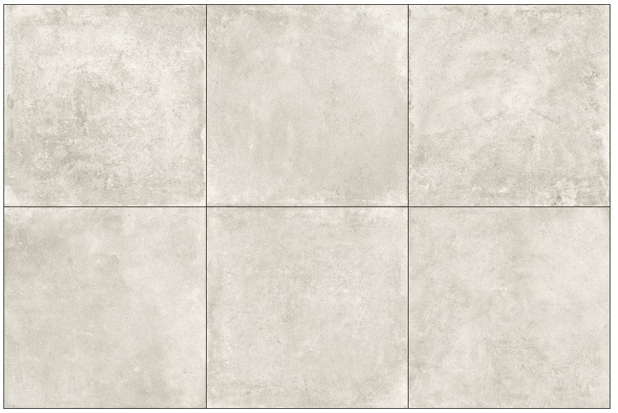 Nuvola Bianco 600x600mm External Rectified Edge Floor/Wall Tile (1.44m2 box)