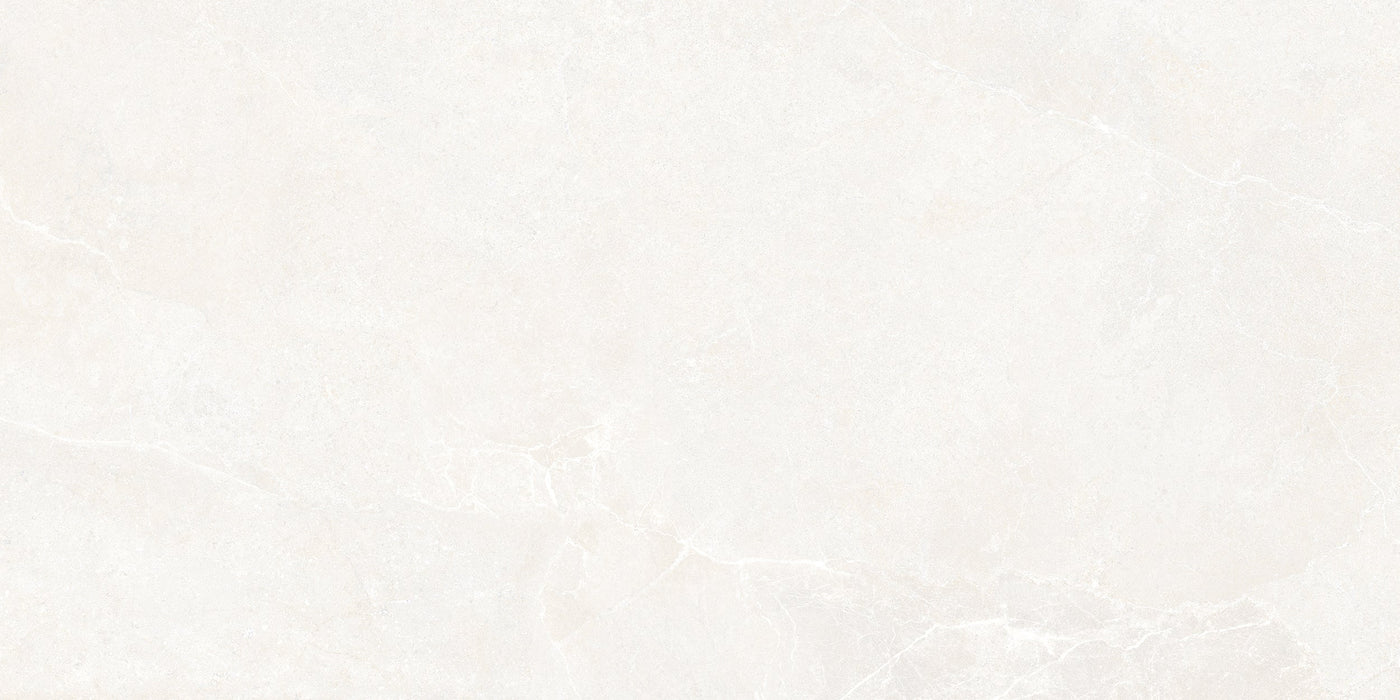 Noble Stone White 600x1200mm 3D Satin Wall Tile (1.44m2 per box)