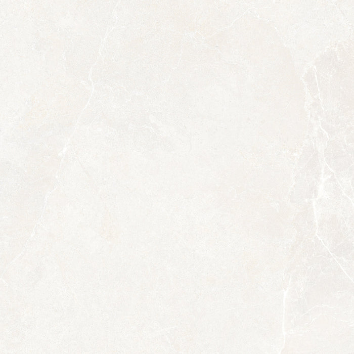 Noble Stone White 600x600mm Matt Floor/Wall Tile (1.08m2 per box)