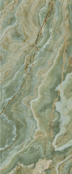 Onice Iride Giada 1200x2800mm Lappato Floor/Wall Tile (3.36m2 per box)