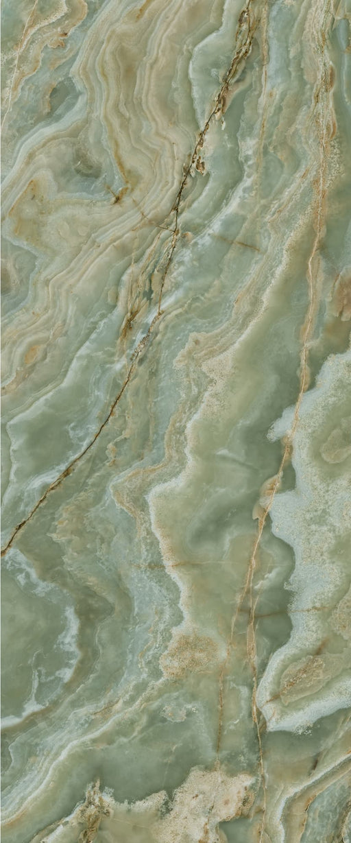 Onice Iride Giada 1200x2800mm Lappato Floor/Wall Tile (3.36m2 per box)