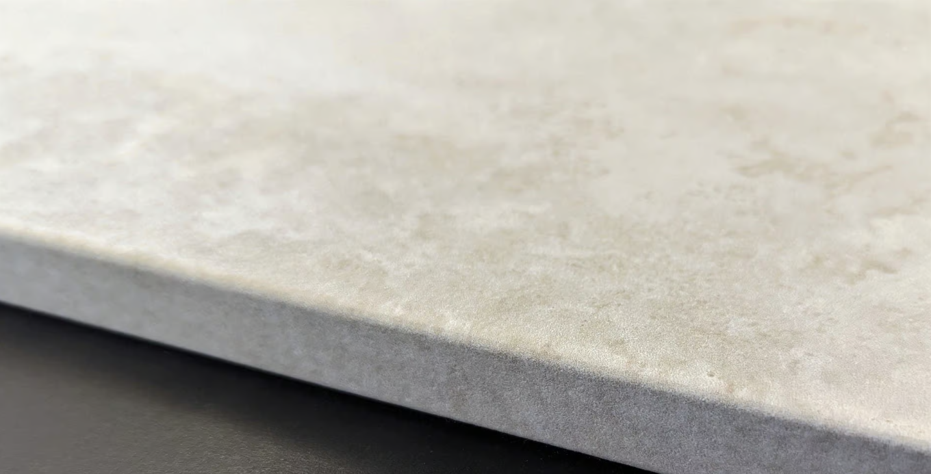 Nordic Travertine Silver Pencil Bullnose 20mm Pool Coping 600x400 Floor Tile (price per piece)