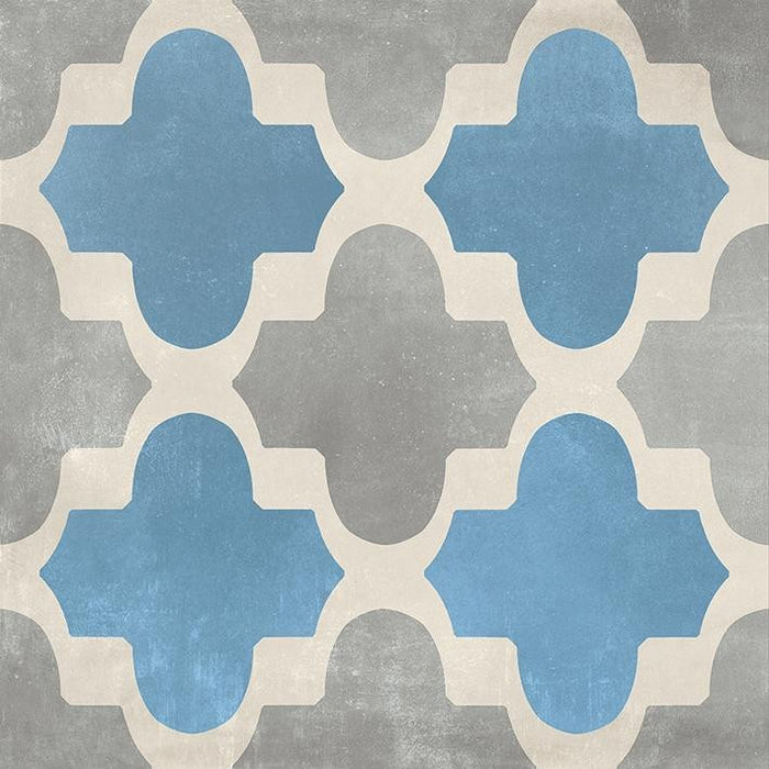 Venti Boost Blue Mix 200x200mm Matte Finish Floor Tile (1.2m2 box)