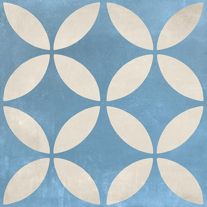 Venti Boost Blue Mix 200x200mm Matte Finish Floor Tile (1.2m2 box)
