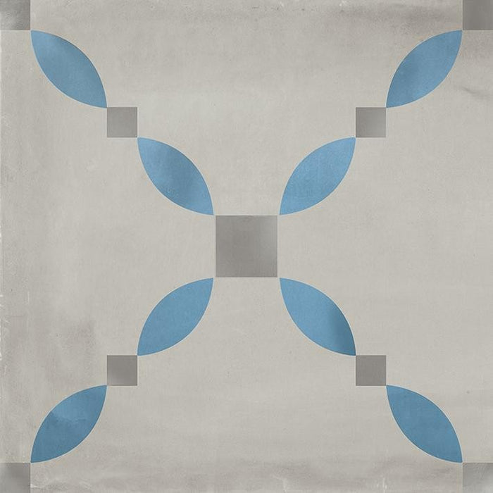 Venti Boost Blue Mix 200x200mm Matte Finish Floor Tile (1.2m2 box)