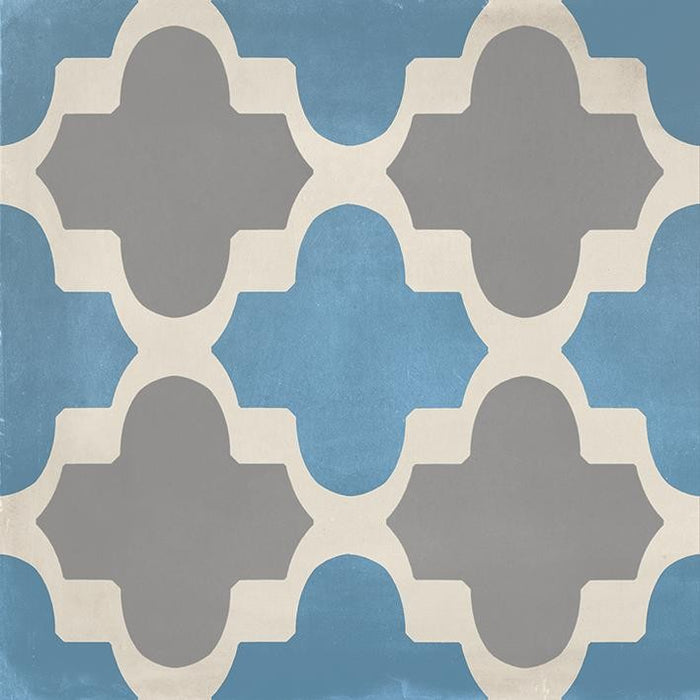 Venti Boost Blue Mix 200x200mm Matte Finish Floor Tile (1.2m2 box)