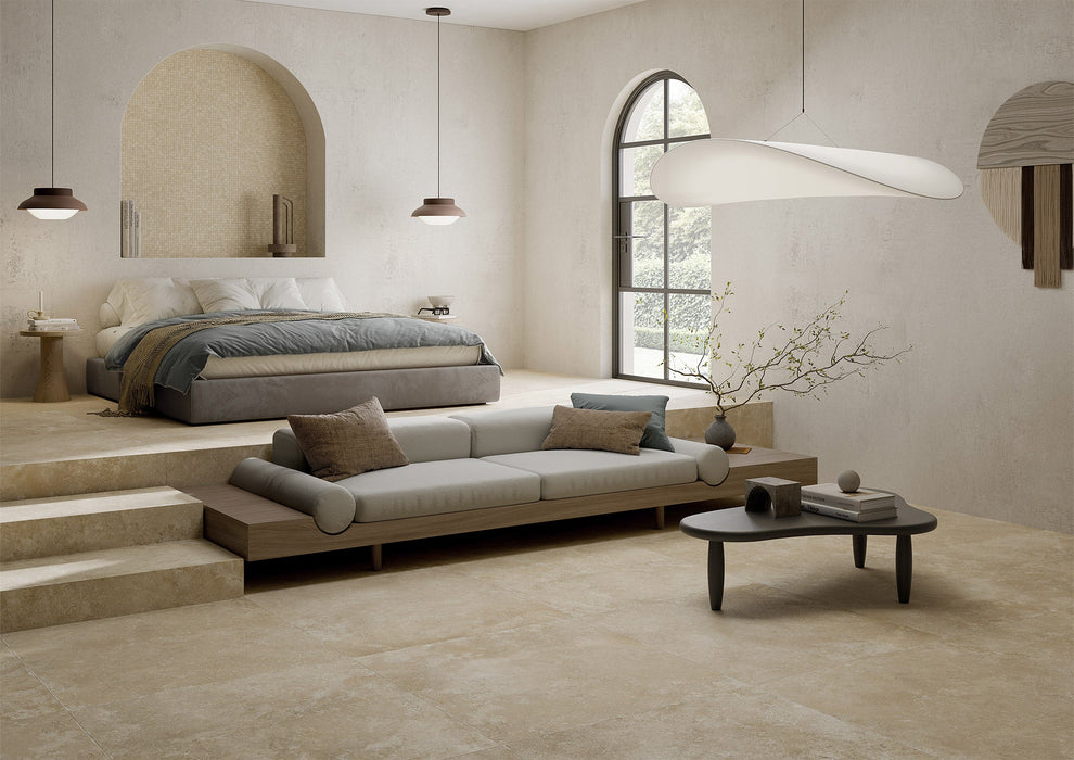 Chianca Cursi Beige 300x300mm Spaccatella Mosaic Tile (0.54m2 per box)
